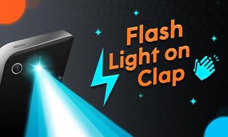 Flash on Clap & Flash Alerts Affiche