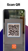 QR Barcode Scanner & Generator الملصق