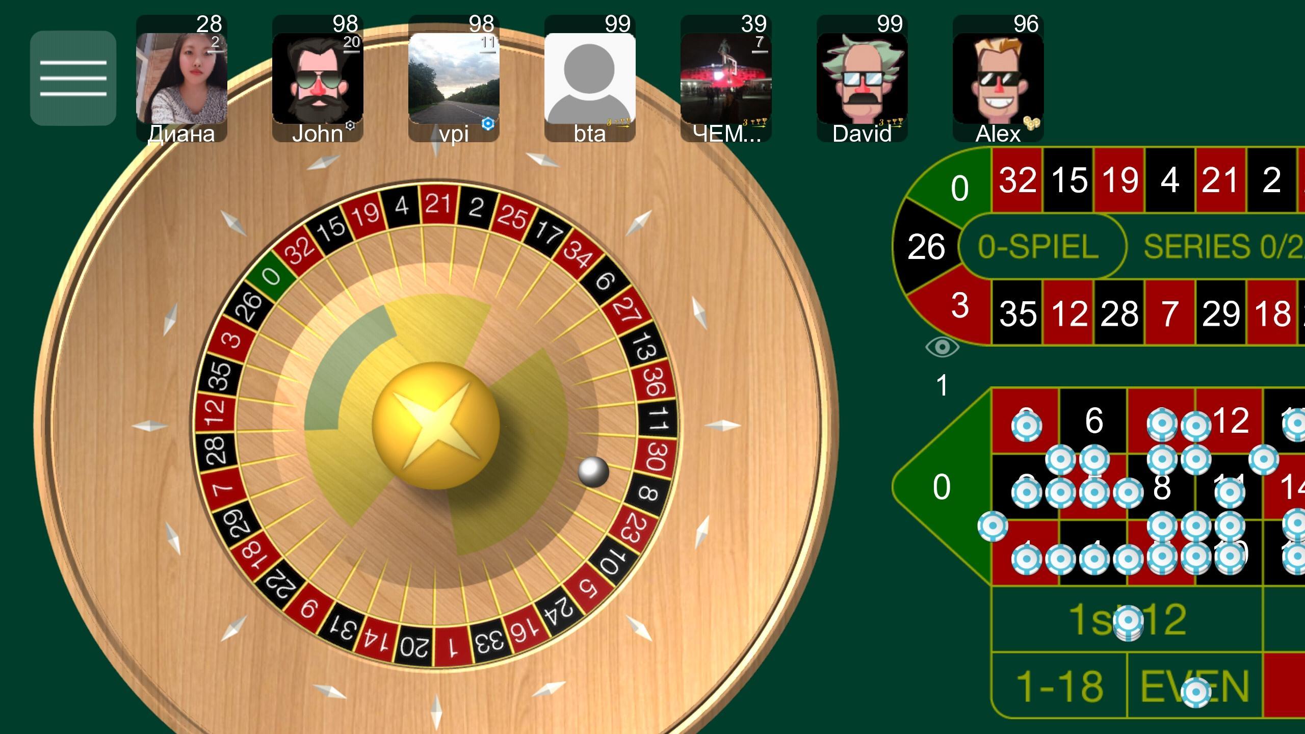 Play roulette games