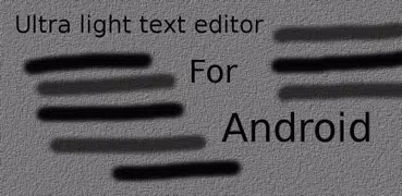 txtFile - Notepad text file editor for android
