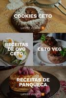 Keto Rezepte: Dieta Português Cartaz
