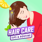 Hair care routine آئیکن