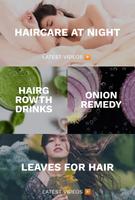 Hair care routine پوسٹر