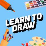 描画アプリ : Step by step drawing