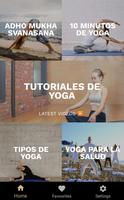 Yoga app para principiantes Poster