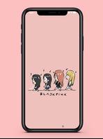 Blackpink Cartoon Wallpaper HD اسکرین شاٹ 2