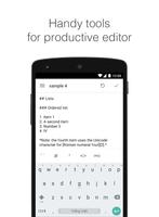 Textie Markdown Editor স্ক্রিনশট 3