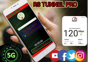 RS Tunnel Pro - Super Fast Net الملصق