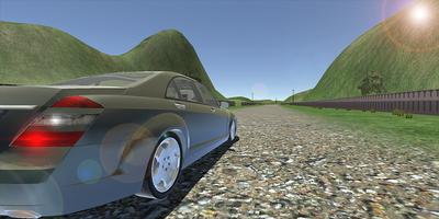 Benz S600 Drift Simulator: Car plakat