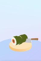 Sushi Roll Fire poster