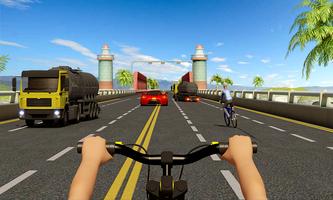 Bicycle Quad Stunt Racing 3D Affiche