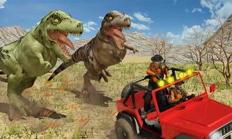 Jurassic Hunter - Dinosaur Saf Affiche
