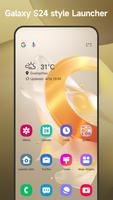 Cool S24 Launcher Galaxy OneUI الملصق