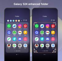 Cool S24 Launcher Galaxy OneUI تصوير الشاشة 1