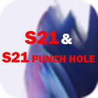 S21 Wallpaper & S21 Punch Hole Wallpaper icône