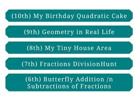 MathsProjectsF3 poster