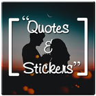 Latest Status Quotes & GIF : Sticker for WhatsApp icône