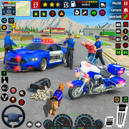Police Car Chase Cop Car Games