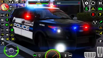 Descargar XAPK de pak policía coche parking sim