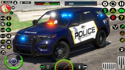 Descargar XAPK de pak policía coche parking sim