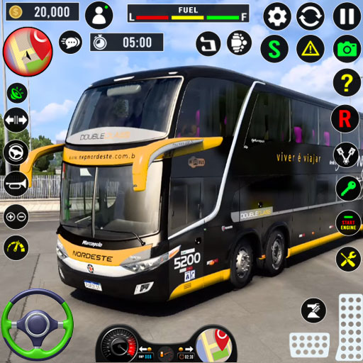 Tour Coach Bus Sim Spiele