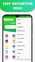 Fine Browser اسکرین شاٹ 3
