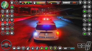 Miami Police super Auto Sim Affiche