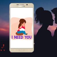 Romantic Animated Stickers Gif скриншот 2