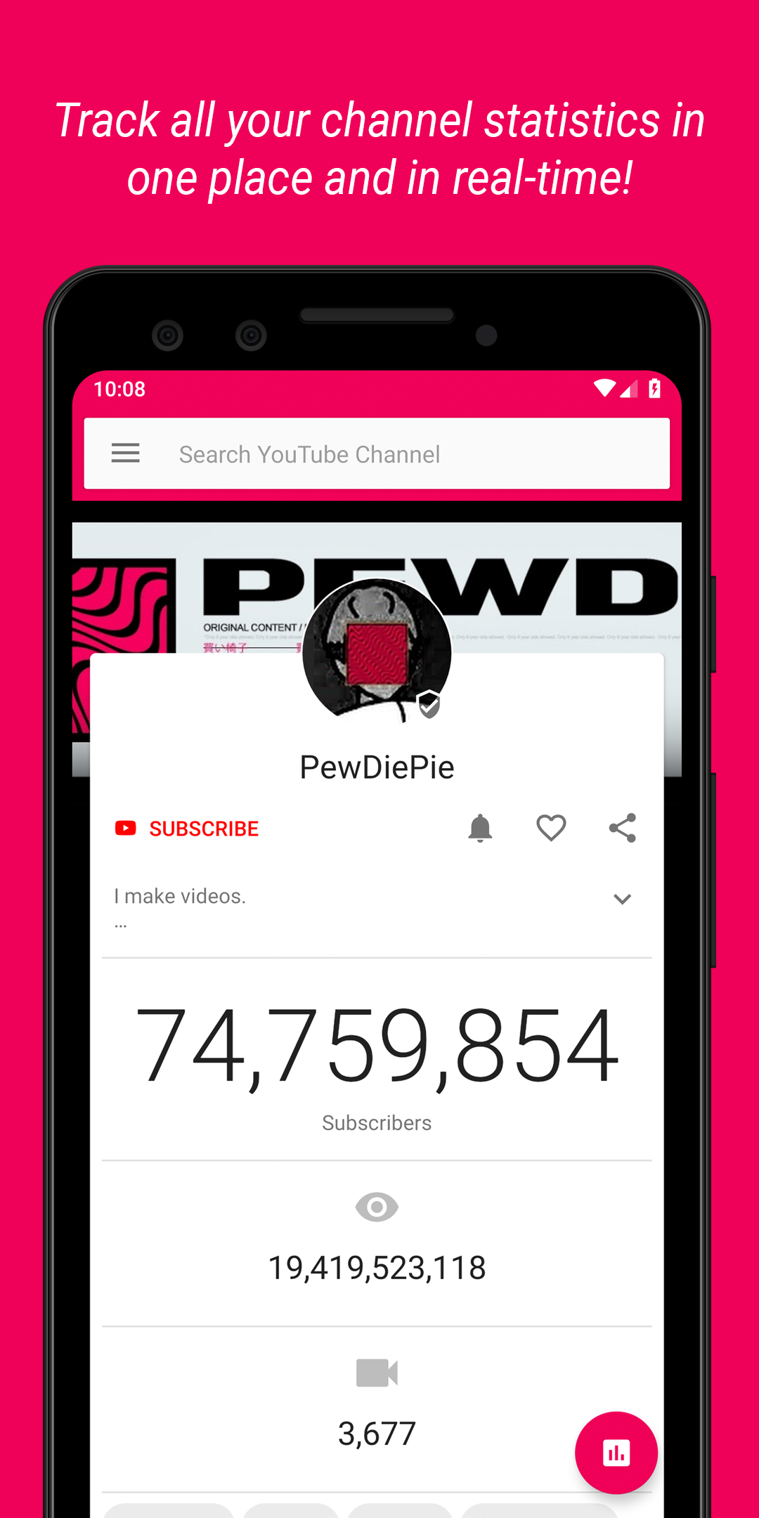 PewDiePie Vs T Series Live Subs count APK for Android Download
