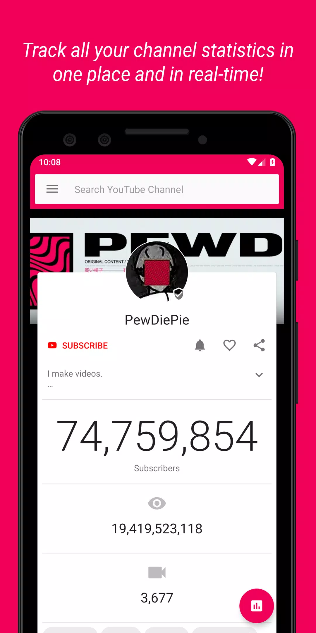 Live  Subscriber Count APK pour Android Télécharger