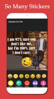 quotes on my pic & quotes app 截图 1