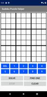 Sudoku Puzzle Helper poster
