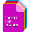 PDF 리더 전자 책 리더 아이콘