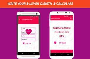 calculadora de prueba de amor real captura de pantalla 3