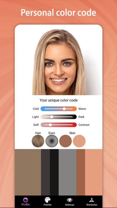 Colorimetria coloração pessoal screenshot 2