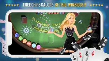 Blackjack Sally Vegas Casino स्क्रीनशॉट 2