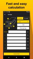 Metal weight calculator. Calculation with formula الملصق