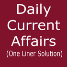 Gujarati Current Affair Update - One Line Solution icon