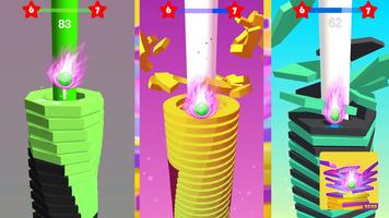 Stack Crush ball 2020 – bounce through helix 3D! screenshot 2