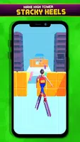 Stacky Heel Runner! - High Rails Rush 3D Poster