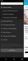Heraeus touch screenshot 1