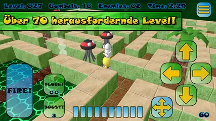 Gumbelmon: 3D Labyrinth Classic Arcade Maze Run APK Herunterladen