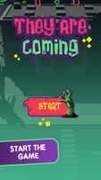 Poster They Are Coming: Zombie Game