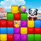 Block Crush Panda Zeichen