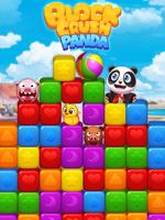 Block Crush Panda Plakat