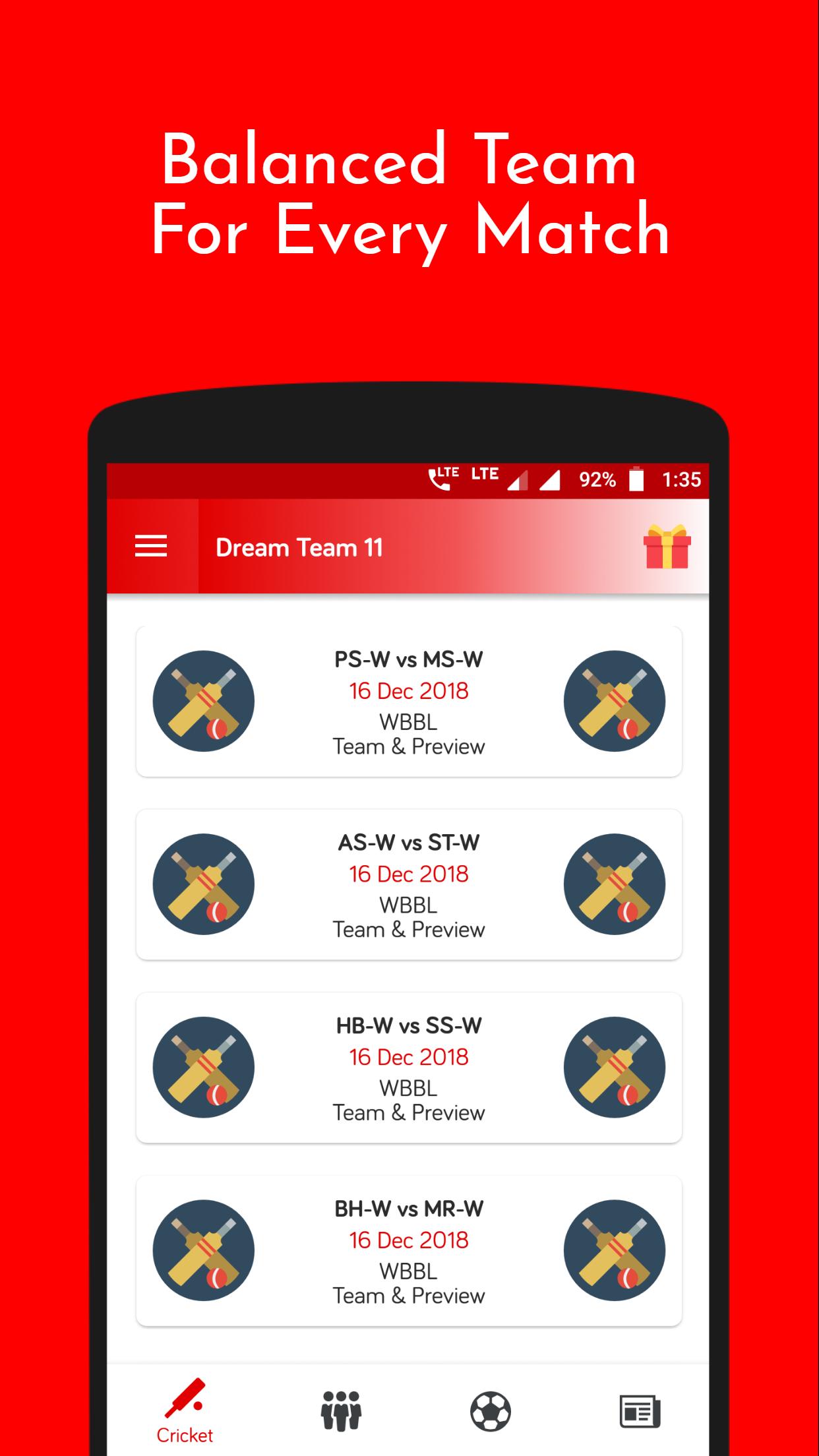 Winning 11 Dream11 Guru Tips Teams Preview For Android Apk Download