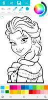 Coloriage de la reine captura de pantalla 2