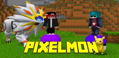 Pixelmon Mod for Minecraft الملصق