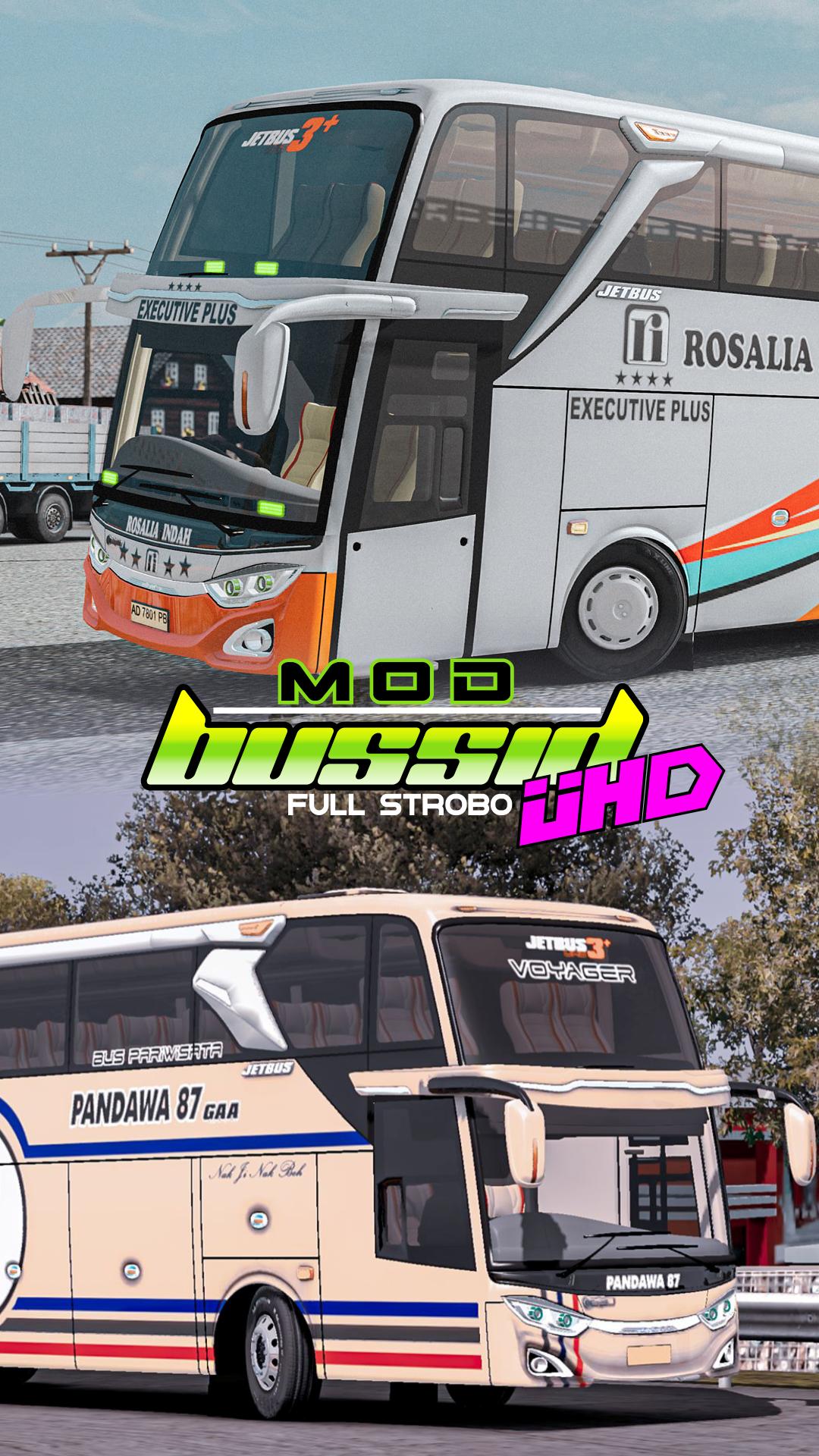 Download Mod Bussid Bus Jb3 Full Strobo - livery truck