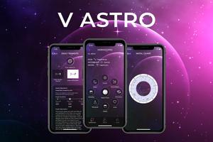 V Astro daily horoscope Poster